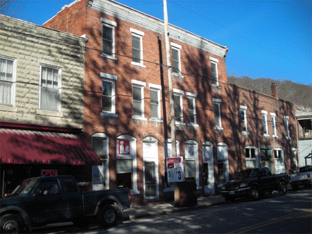 Our building in downtown Durbin WV